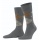 Burlington Daily Sock Edinburgh SO grey/brown Men - 1 Pair